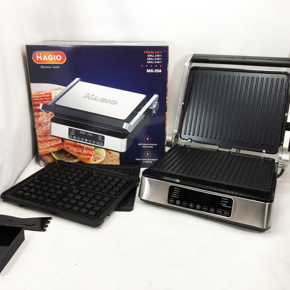 Гриль притискний хороший, Універсальний гриль для домашнього використання Домашній бутербродниця BS-29 Івано-Франківськ - фото 2