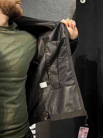 Куртка чорна чоловіча літня з капюшоном, пряма, з кишенями, для туристів, військових та силових структур Львів