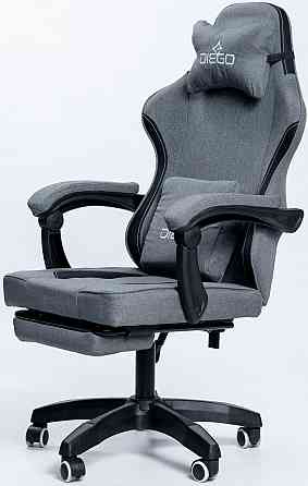 Кресло геймерское DIEGO Soft Gray Киев