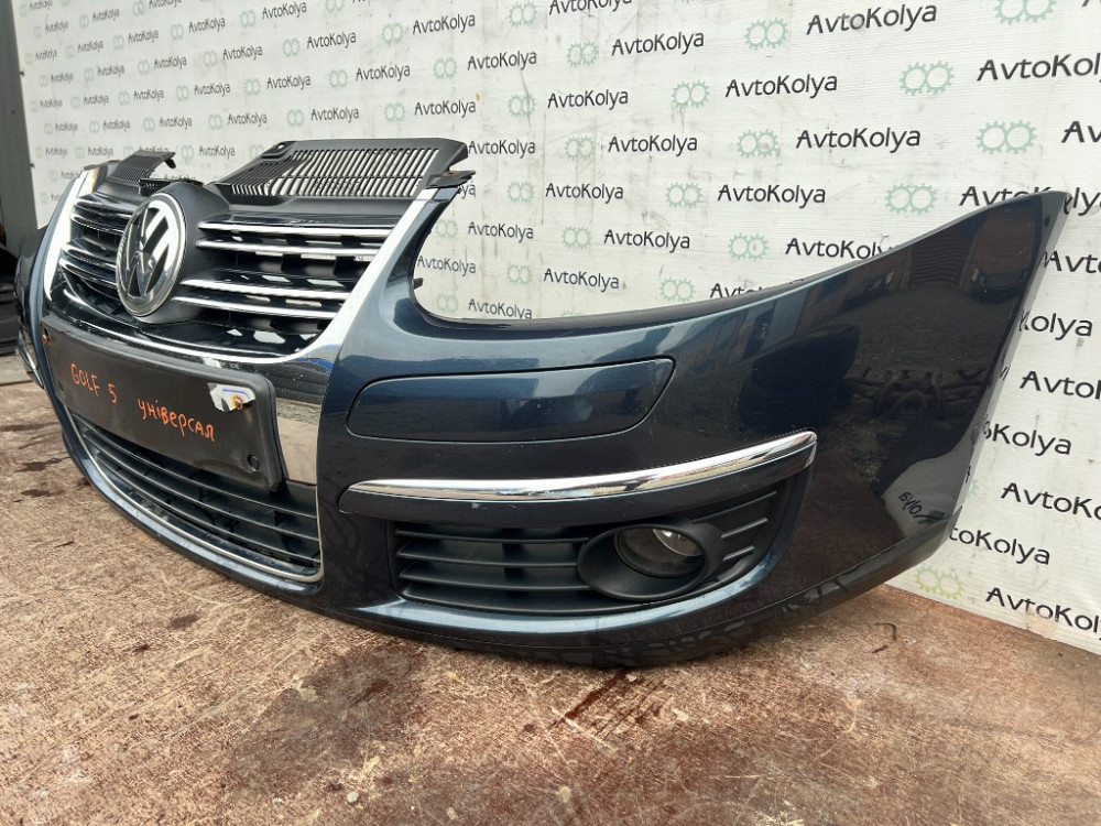 Бампер передній VW Golf 5 2003-2008 універсал Ковель - изображение 4