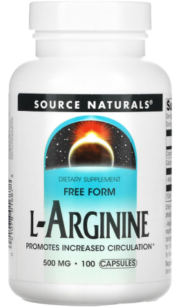 Аргинин Source Naturals L-Arginine 100 капс Киев