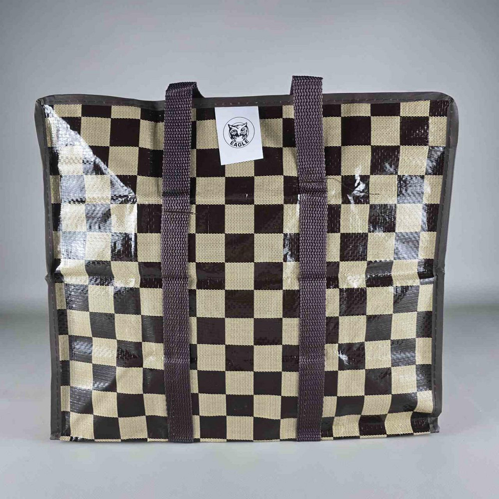 Сумка господарська, поліпропіленова, з кольоровим малюнком No2 Прошита (44x38x18) (1 шт.) Харків - фото 7