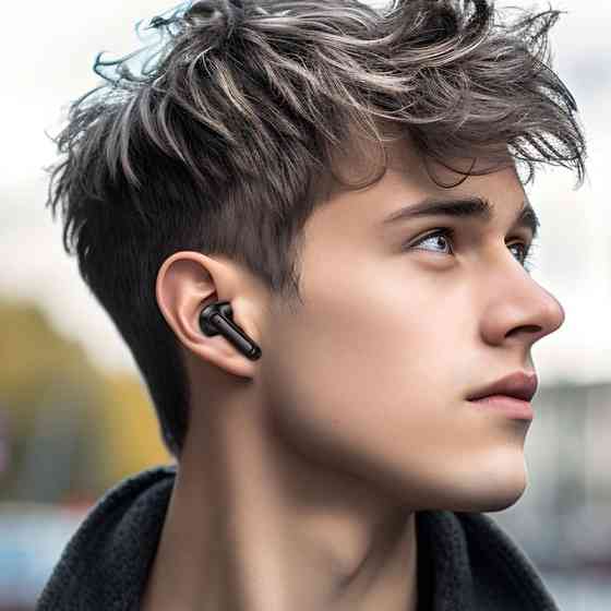 Бездротові навушники BOROFONE FQ1 Shine чорні Київ