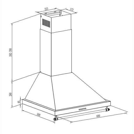 Комплект рециркуляции вытяжки Montblanc 610 м³/ч 165 Вт 2x1,5 Вт серебристо-серый серебристо-серый (Германия, Ровно
