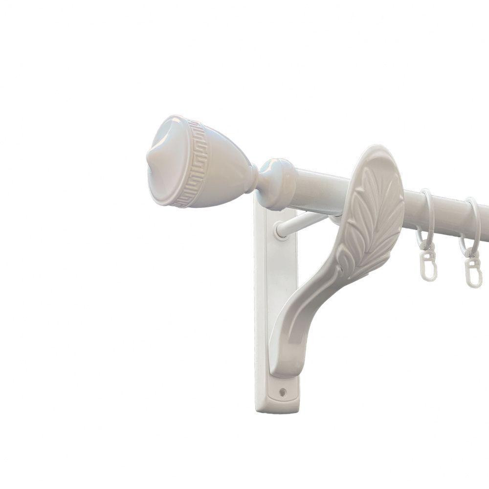 Карниз Orvit Афіна металевий однорядний ретро Арктіс 25 мм 200 см (00-00010387) Львів - фото 1