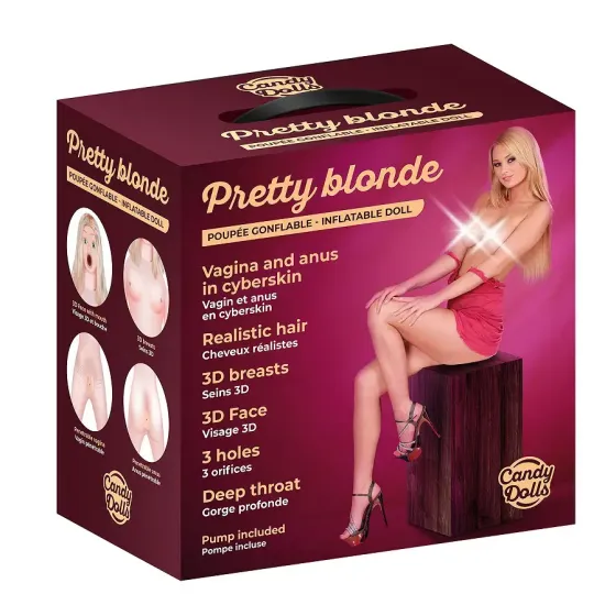 Надувна лялька Candy Dolls Pretty Blonde Львів