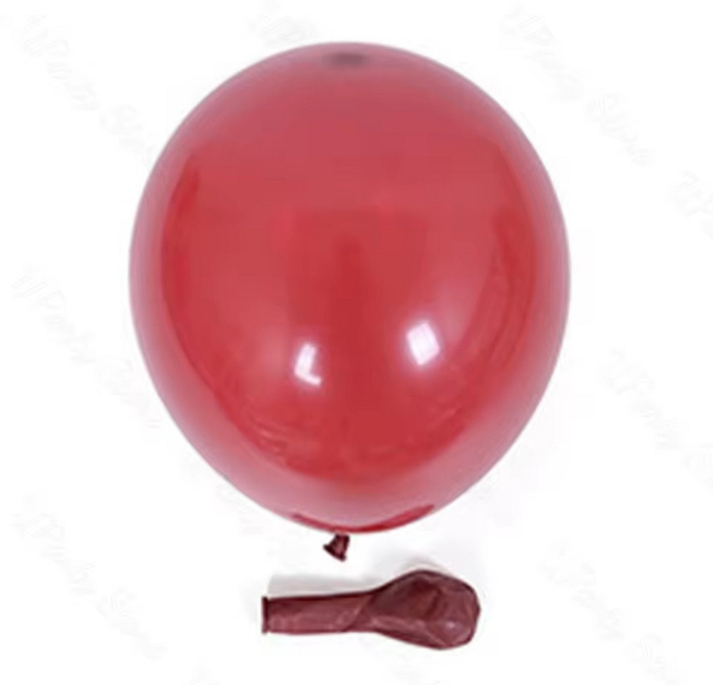 Кульки латексні бургунді пастель 10' 25 см Київ - фото 1