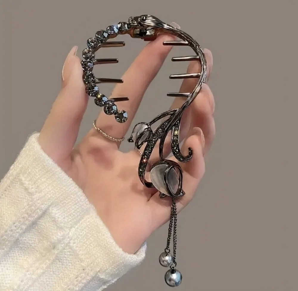 Шпилька для волосся з квітками Смела - изображение 1