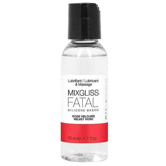 Лубрикант на силиконовой основе MixGliss FATAL - VALVET ROSE (50 мл) с ароматом бархатной розы Sex Aura Киев