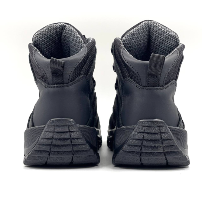 Військові демісезонні черевики Gore-Tex, чорні, водостійкі, шкіряні, зносостійкі, для чоловіків, весна-осінь Львів - фото 6