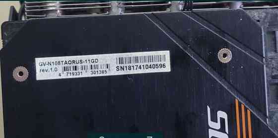 Видеокарта Gigabyte AORUS DTX 1080Ti 11Gb. Киев