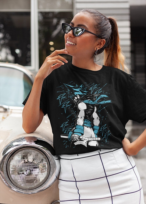 Футболка мужская аниме Блакк Стар Соул Еатер оверсайз (S/M/L) Черний AnimeJ0464 Днепр - изображение 2