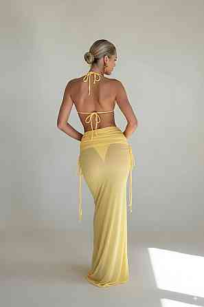 Купальник пропускает солнечный свет +SPF 50 Желтый М 2649984994 Днепр