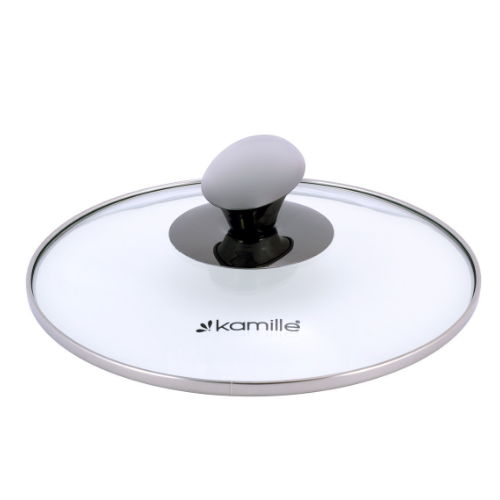 Каструля нержавіюча сталь 3л з кришкою порожнисті ручки 4922 KAMILLE Житомир - изображение 8