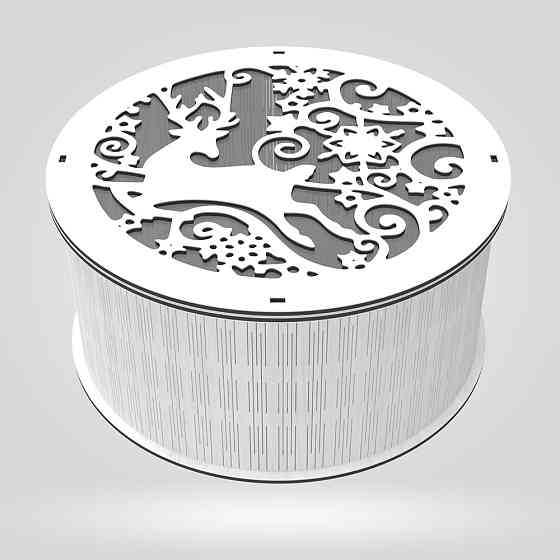 Подарункова коробка EKOSTAR d200 h100 Київ