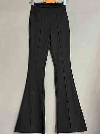 Лосини жіночі A-N 1724 кльош від коліна зі стрілкою чорні, чорний, S Київ