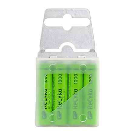 Аккумулятор GP ReCyko1000 /R3 AAA /Ni-MH 950mAh 1.2V 1 шт. (в упаковке 4шт), кейс Днепр