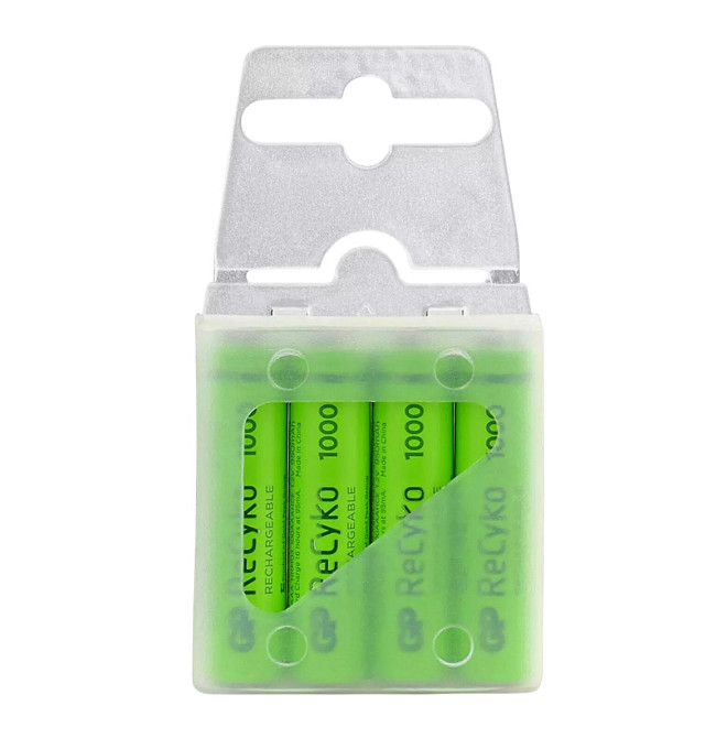 Аккумулятор GP ReCyko1000 /R3 AAA /Ni-MH 950mAh 1.2V 1 шт. (в упаковке 4шт), кейс Днепр - изображение 1