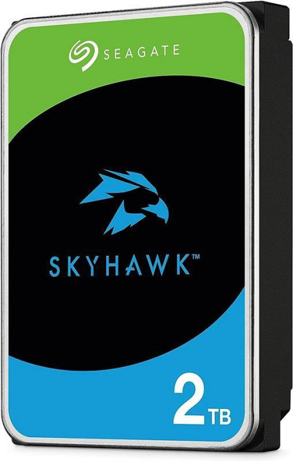 Накопичувач HDD SATA 2.0TB Seagate SkyHawk Surveillance 5400rpm 256MB (ST2000VX017) 3.5
