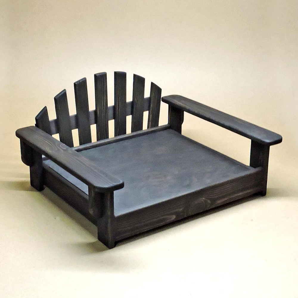 Лежак дерев'яний для собаки "Бламонт 45х55" венге Миколаїв - фото 2