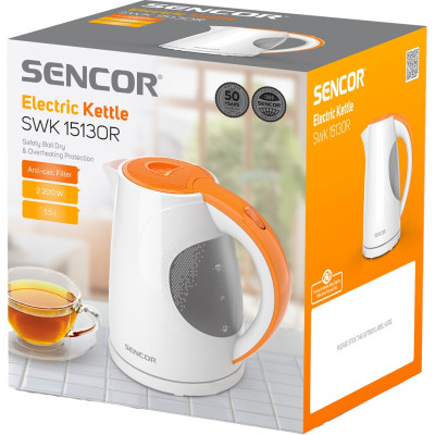 Електрочайник Sencor SWK 1513OR (SWK1513OR) Вінниця - фото 4