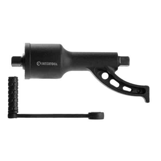 Ключ баллонный роторный для грузовых авто, 340 мм, передаточное отношение 1:78, макс. крутящий момент 7000 Nm, головки 32, 33 мм, Киев