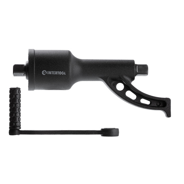 Ключ балонний роторний для вантажних авто, 340 мм, передавальне відношення 1:78, макс. крутний момент 7000 Nm, головки 32, 33 мм, Київ - фото 5