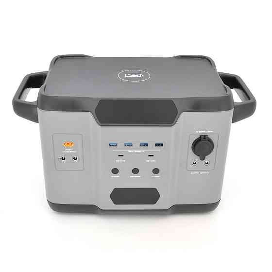 Портативная зарядная станция XO-PSA-1200Q мощностью 1200W, (1080Wh/ 30000mAh), Output: 3AC+ 2USB+ 1Type-C+ 2DC+1 *Cigarette Киев