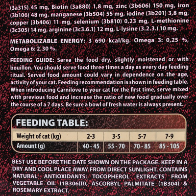 Сухий корм для кішок Carnilove Cat Sterilised 6 кг (8595602512300) Вінниця - фото 3