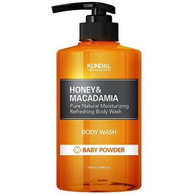 Гель для душа Kundal Honey & Macadamia Body Wash Baby Powder 500 мл (8809568740180) Винница - изображение 1