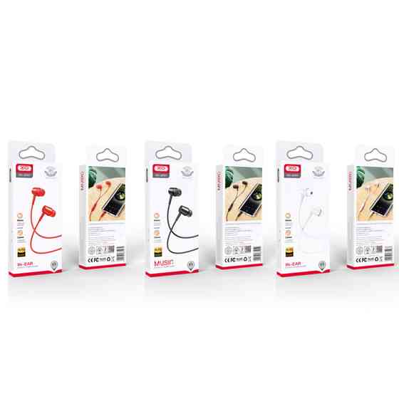 Навушники дротові XO EP57 Crown In-Ear білі Львів