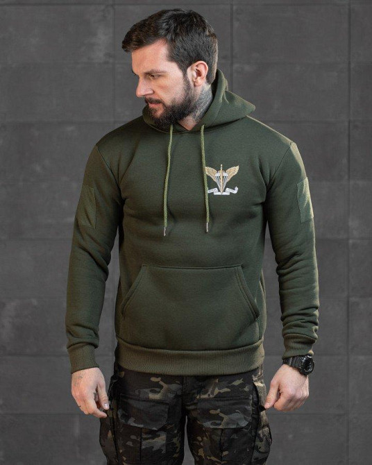 Худи CELEO на флисеЗвжди перші олива ВТ7989 Одеса - фото 2