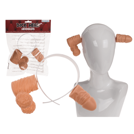 Oбруч Dick Head Headband, 28 см Sex Aura Киев