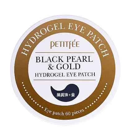Гидрогелевые патчи для глаз Жемчуг-Золото Black Pearl&Gold Hydrogel Eye Patch Petitfee & Koelf 60 шт Киев
