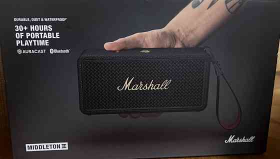 Marshall middleton 2 black original гарантия. Харьков