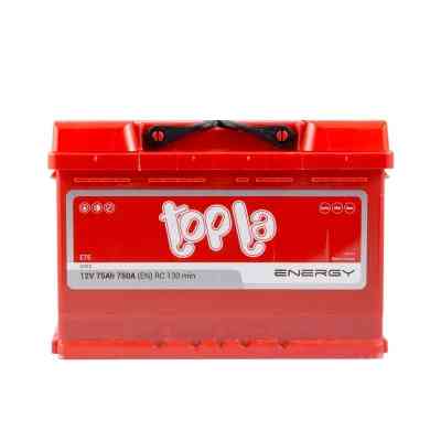 Аккумулятор автомобильный Topla 75 Ah/12V Energy Euro 750A (108 075) Винница