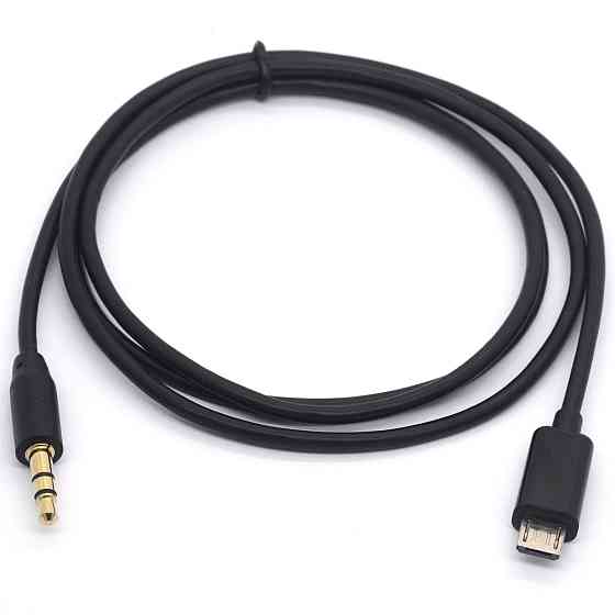 Кабель Jack 3.5 - micro USB 1м Луцьк