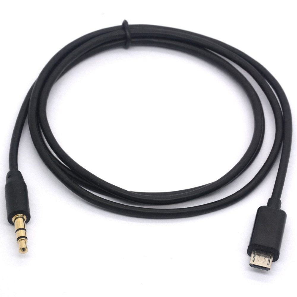 Кабель Jack 3.5 - micro USB 1м Луцьк - фото 2