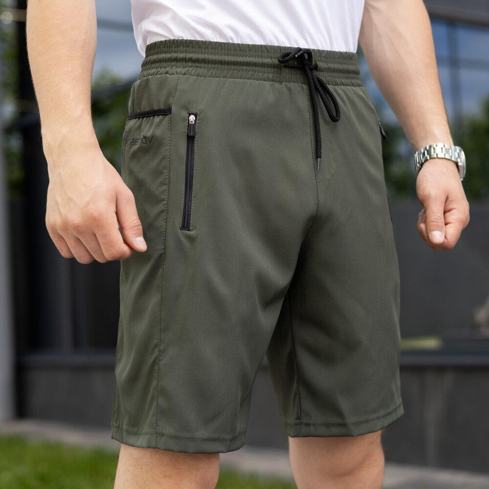 Чоловічі шорти прямого крою хакі Pobedov Vil'nyy Київ - фото 6