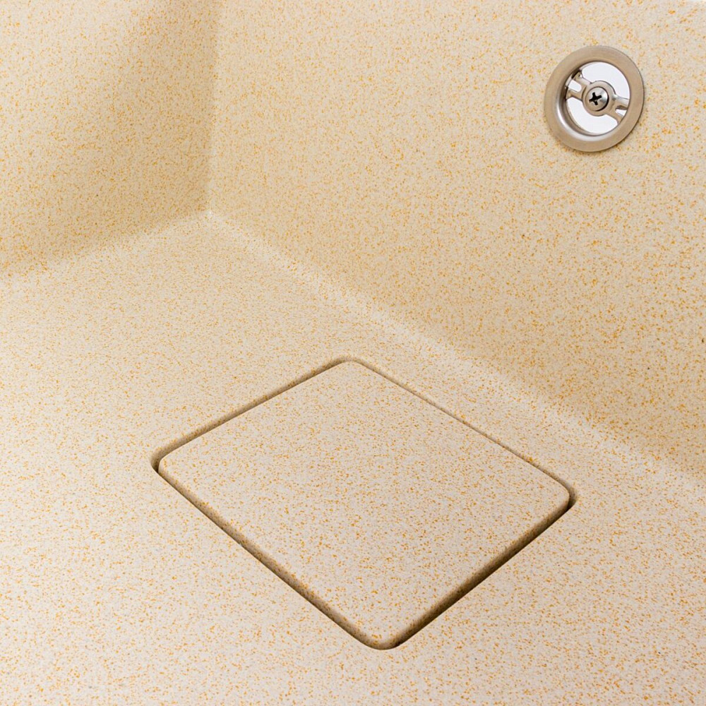 VALESO Гранітна мийка VALESO GALANS 7850 матова Пісок Коломия - фото 14