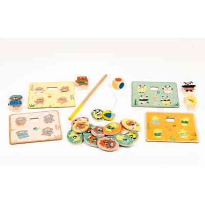 Настільна гра Djeco Набір ігор 4 в 1 Лудопарк (DJ01698) Вінниця