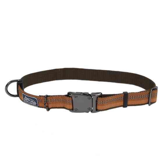 Coastal K9 Explorer Collar КОСТАЛ К9 ЭКСПЛОРЕР светоотражающий ошейник для собак, 2.5х30-46см Киев