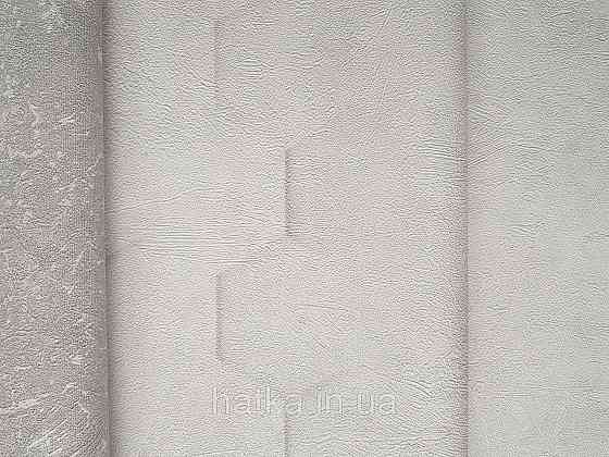 Шпалери вінілові на флізеліні Marburg Loft superior1.06х10 світлий білий 3д геометрія 34107 Київ