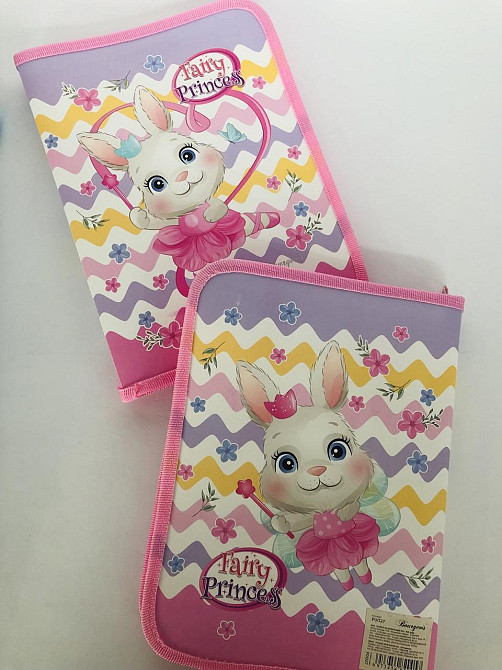 Папка на блискавці В5+ "Мандарин" 20x27,5x2см, 500мкм, шт Київ - фото 1