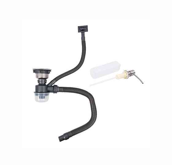 VALESO Кухонна мийка 58*43 PVD чорна VALESO Handmade (3,0/1,5) Киев