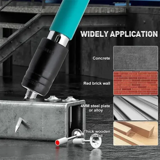 Ручной гвоздозабивной степлер пистолет в пластиковом кейсе The ceiling artifact AND-9 Коломия