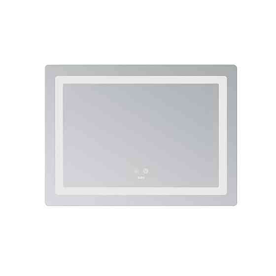 Зеркало Lidz Kubis (KU2) 700х500 с LED-подсветкой Touch, с антизапотеванием, с диммером, рег. яркости LD78LF90448486 Киев