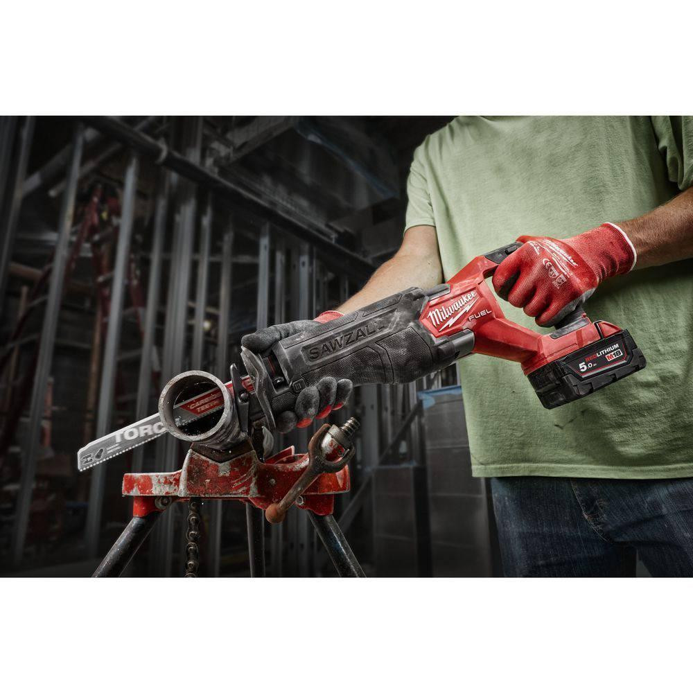 Пила сабельная аккумуляторная MILWAUKEE, M18 FSZ-0 (+акк., M18 B5 (5Aч)) Одесса - изображение 3