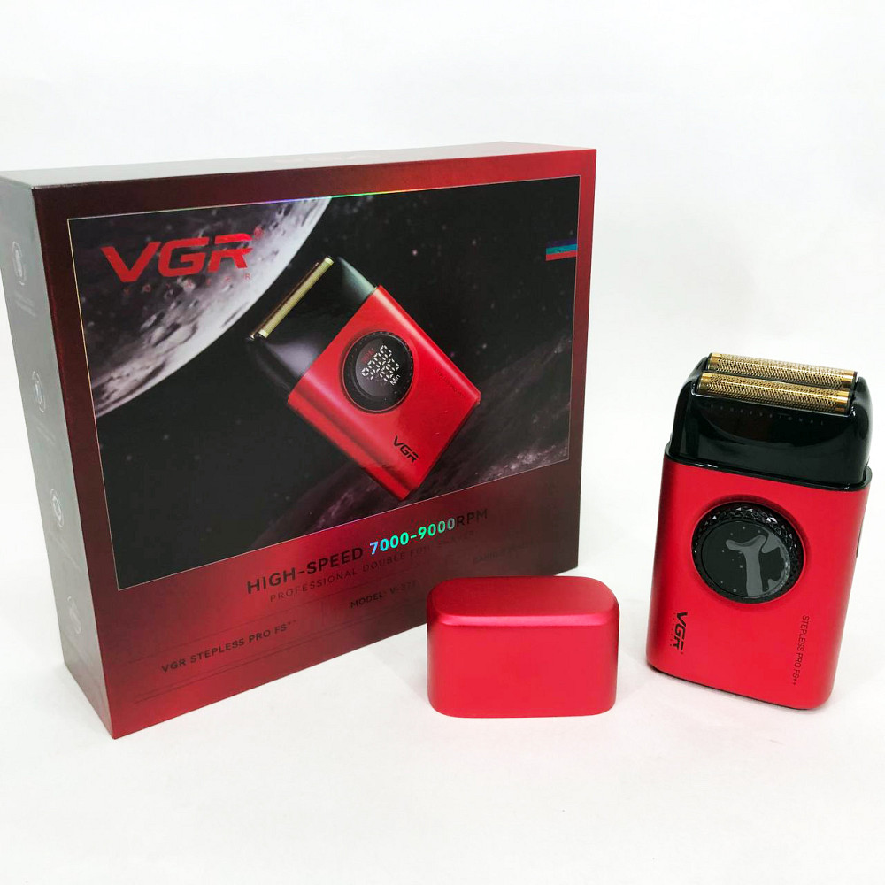 Вологостійка електрична бритва VGR V-377, Бритва портативна акумуляторна, Професійні електричні бритви IW-16 Івано-Франківськ - фото 2