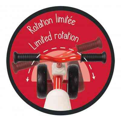 Біговел Smoby металевий, чотирьохколісний Червоний (721400) Вінниця